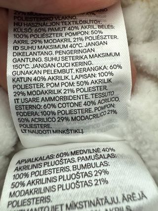 Cappello H&M bambina con pompon