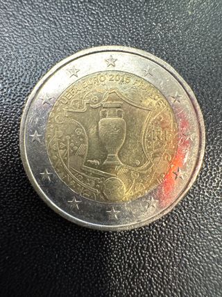 2€ Francia 2016 UEFA Euro