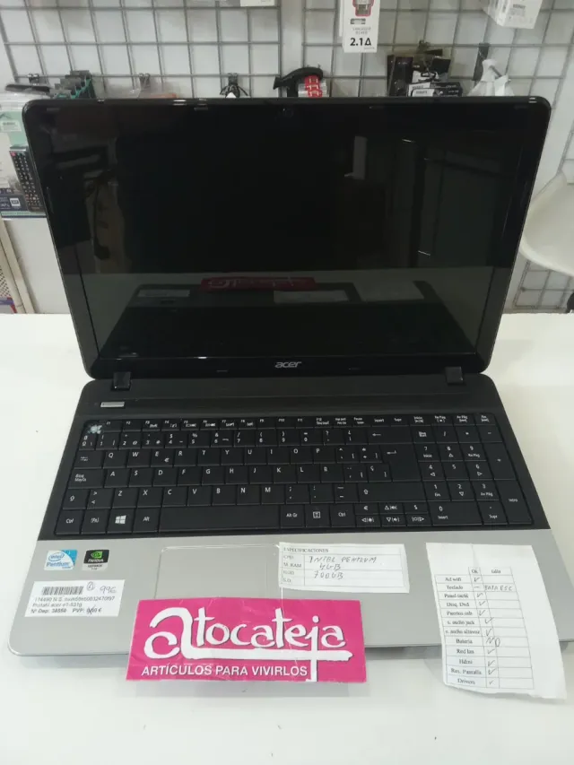 Portátil Acer E1-531G