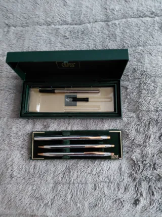 Set Bolígrafo, Portaminas y Rotulador Cross