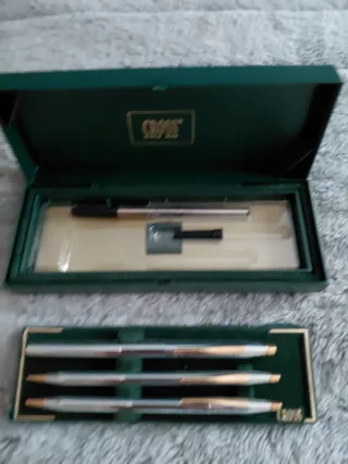 Set Bolígrafo, Portaminas y Rotulador Cross