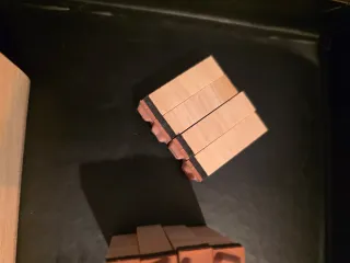 Sellos de madera con letras y números