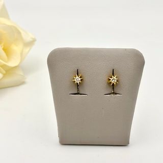 Pendientes de oro 18kt con diamantes