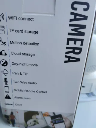 Cámara Vigilancia WiFi 360°