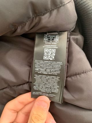 Chaqueta Guess Jeans Negra Roja Talla M