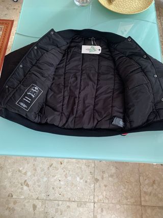 Chaqueta Guess Jeans Negra Roja Talla M