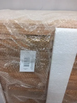 Cómoda madera y mimbre 3 cajones