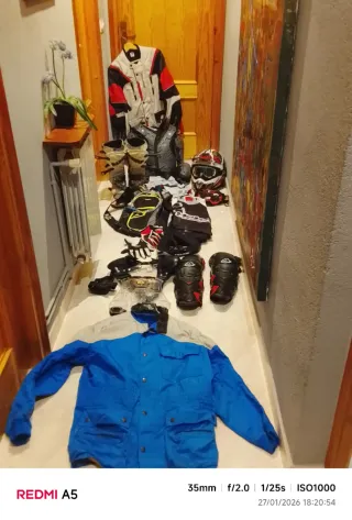 Equipación completa moto off-road