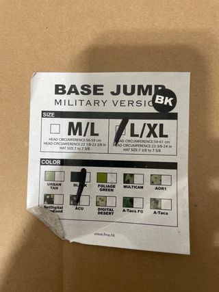 Casco táctico Airsoft FAST negro