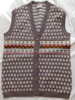 Gilet Stefanel maglia fantasia