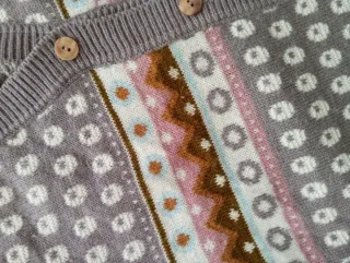 Gilet Stefanel maglia fantasia