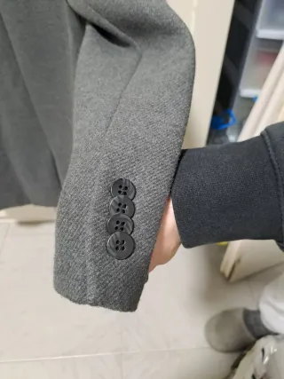 Chaqueta Pull&Bear Gris Talla M