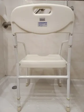 Silla de hospital para ducha