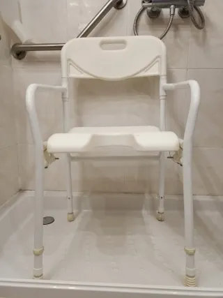 Silla de hospital para ducha