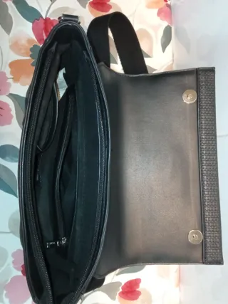 Bolso bandolera negro mujer