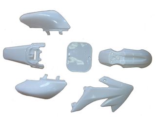 Plásticos Pit Bike CRF50 Blancos