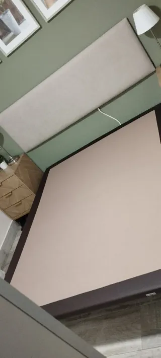 Somier/Base Cama Flex Piel Sintética Marró 150x190