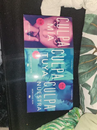 3 libros saga culpables