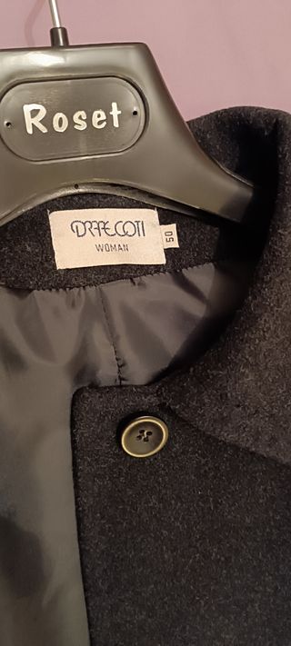 Abrigo lana corto Drfecoti