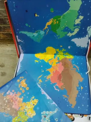 Mapa Magnético Janod Vintage