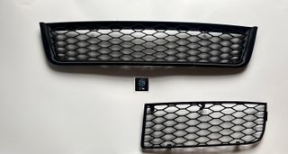 Set Rejillas Audi A4 B6: Central + Lado Conductor