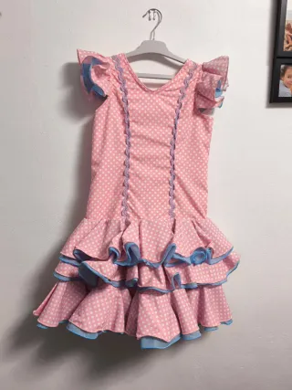 Traje de flamenca corto