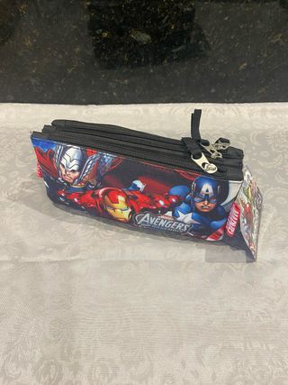 Estuche Marvel 3 Cremalleras