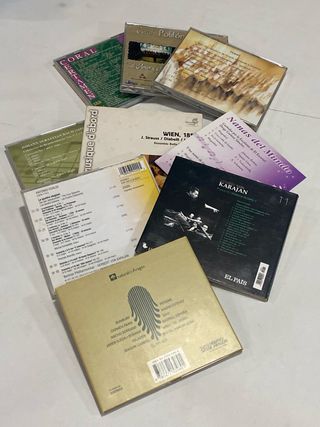 Lote CDs Música Clásica, Coral y Ambiental