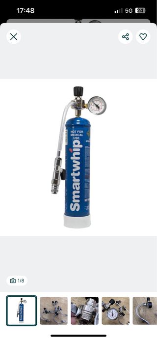 Smartwhip Cilindro de Gás