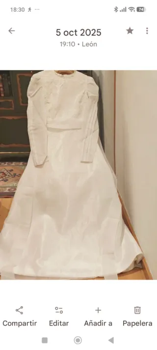 Vestido de Novia Blanco