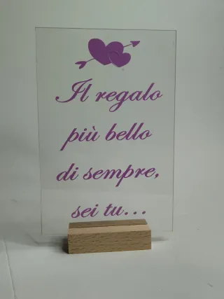 Targa La vita è più dolce con te