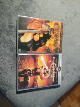 Película DVD Conan el Bárbaro y Conan el destructo