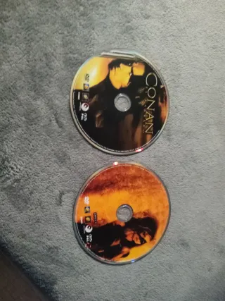 Película DVD Conan el Bárbaro y Conan el destructo