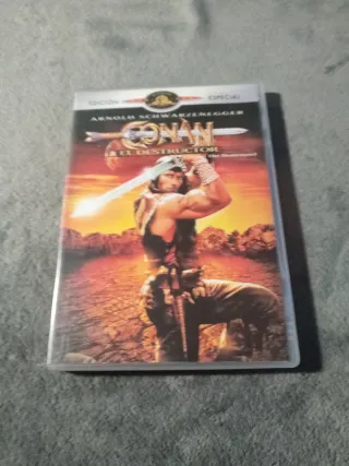 Película DVD Conan el Bárbaro y Conan el destructo