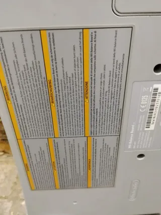 Tabla de ejercicios Wii Balance Board