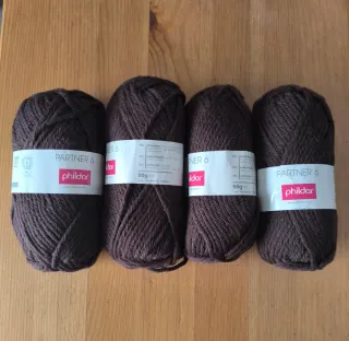 Ovillos Phildar Partner 6 y Phildar Rapido