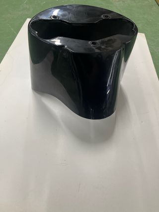 Guarda Barro Delantero Zip Negro