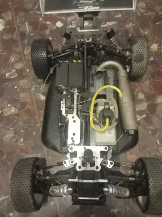 Coche radiocontrol gasolina