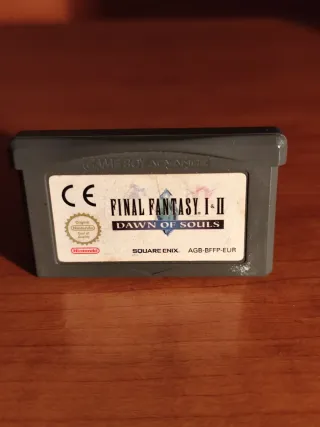 Final Fantasy I-II Dawn of Souls GBA