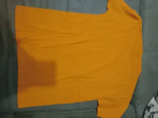 T-shirt bambina arancione