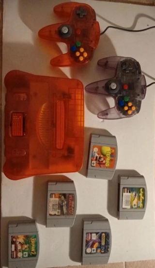 Nintendo 64 Consola, Mandos y Juegos