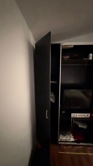 Ropero Ikea Puertas Cristal Negro