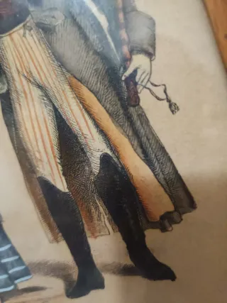 Stampe Antiche 1818 con Cornice