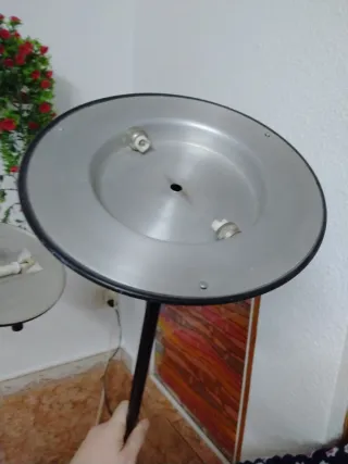 Dos Lámparas de pie una fija y otra movil