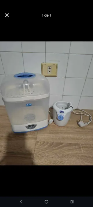 Esterilizador y calienta biberones Chicco