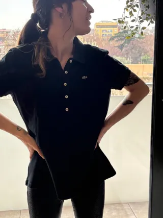 Polo Lacoste manga corta Talla S