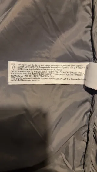 Chaleco Massimo Dutti Piel Marrón