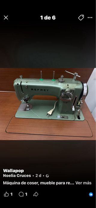 Máquina de coser Refrey 417