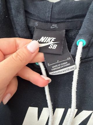 Sudadera Nike SB Negra Hombre