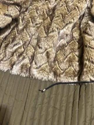 Abrigo Zara verde nuevo